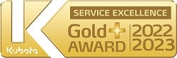 Kubota gold service award